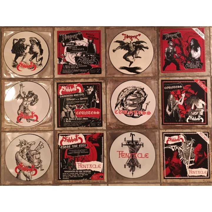 Sabbat / Countess - Split Picture 7" EP