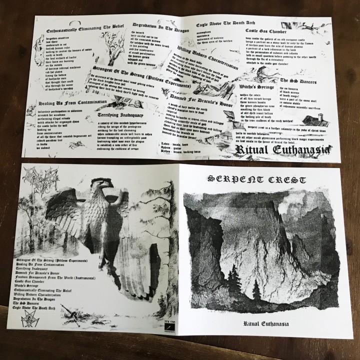 Serpent Crest - Ritual Euthanasia LP (BLACK vinyl)