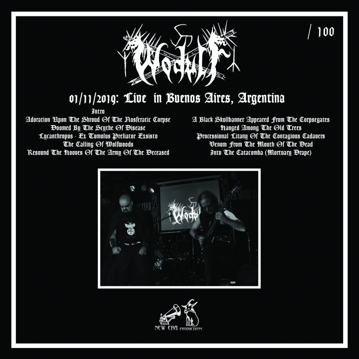 Wodulf - A Black Skull Banner over Argentum LP (Ltd. 100)