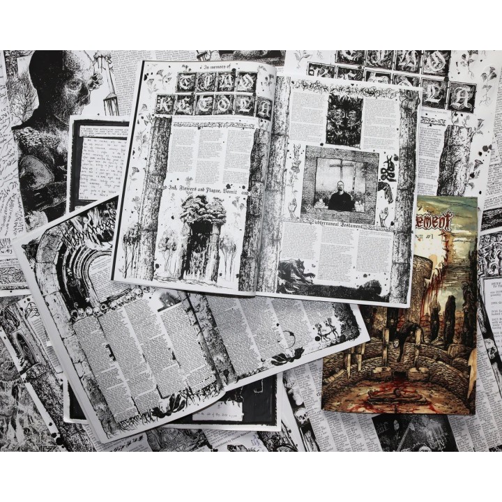 Massacræment 'ZINE 1 .Karmazid, Master’s Hammer,  Teitanblood, Terratur Possessions, Skuggeheim, Wallachian Cobwebs etc