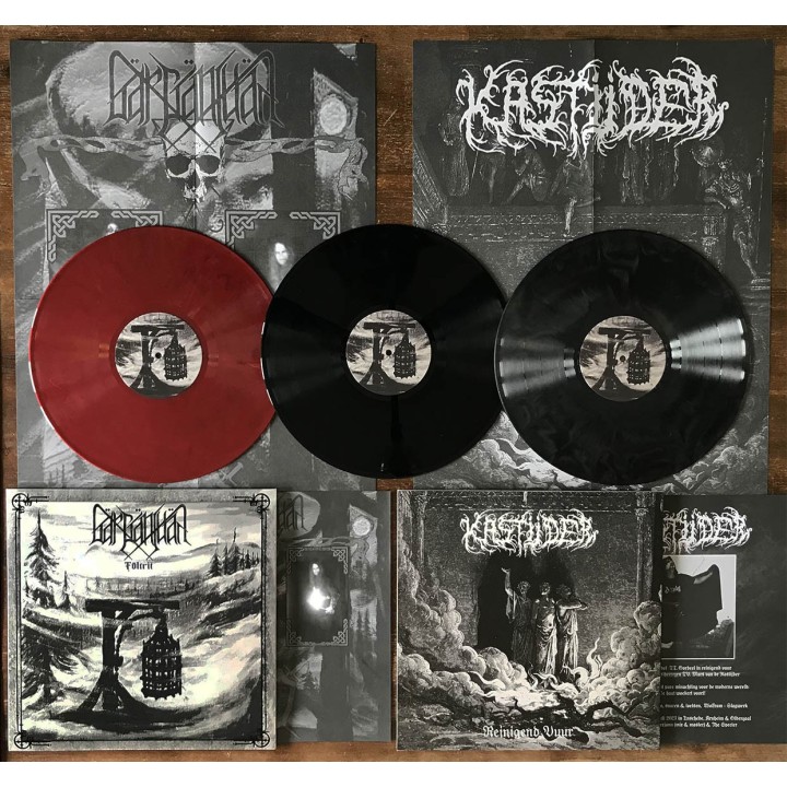 Gärgäntuäh / Kastijder - Föltrit / Reinigend Vuur Split LP