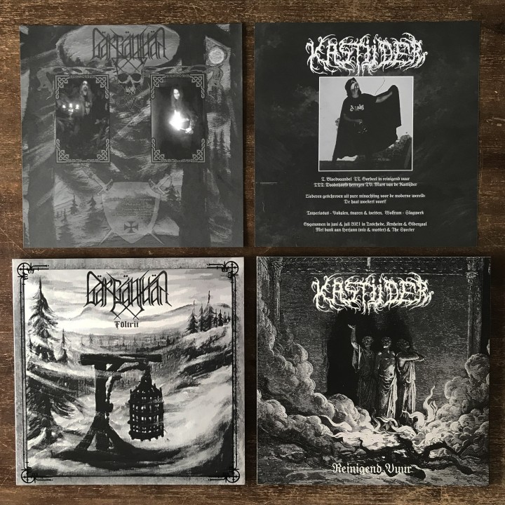 Gärgäntuäh / Kastijder - Föltrit / Reinigend Vuur Split LP