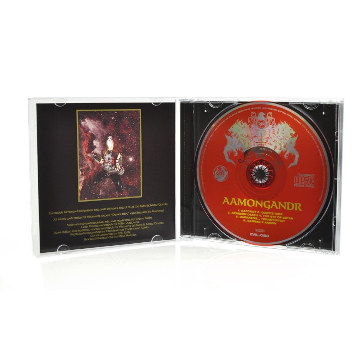 Satanic Warmaster - Aamongandr Gold-CD