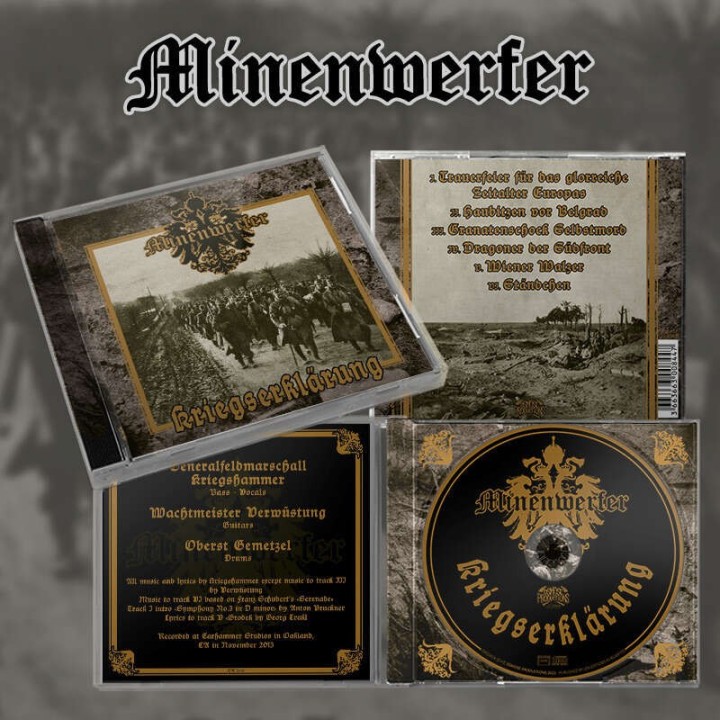 Minenwerfer -  Kriegserklärung  CD
