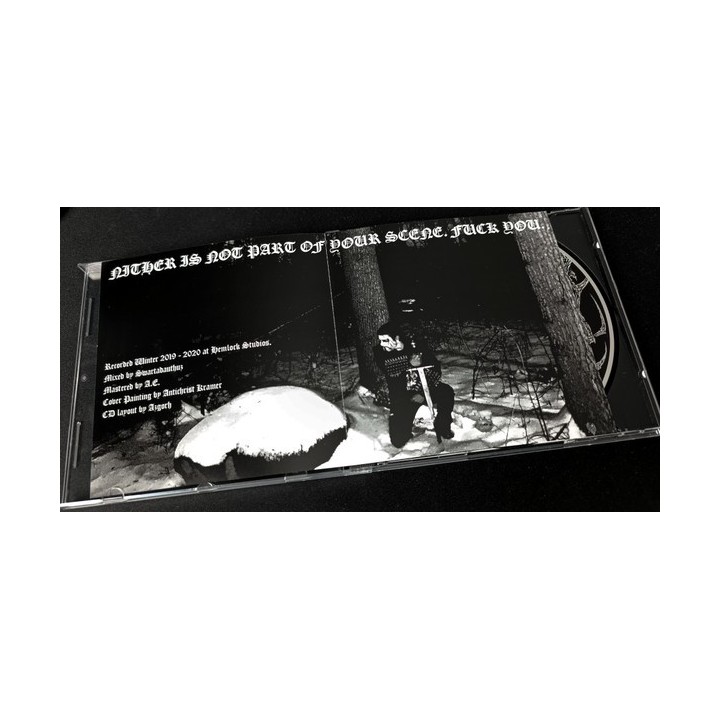 Nither ‎– Cast In Dark Grandeur CD