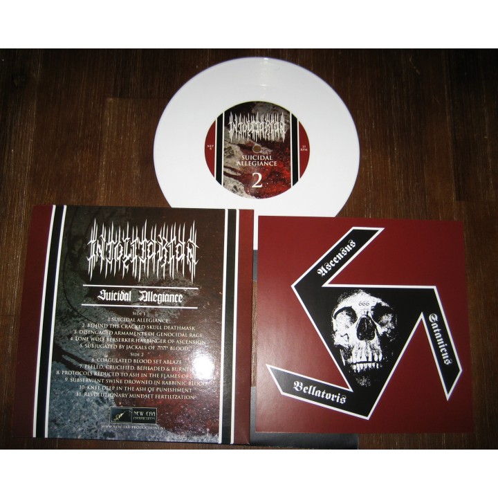 Intolitarian - Suicidal Allegiance 7" EP (white)