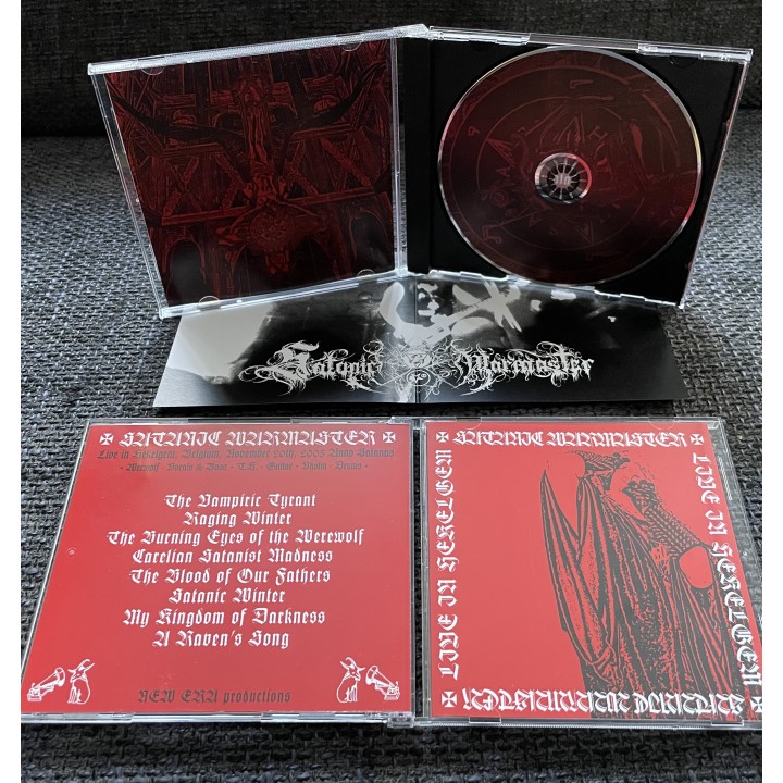Satanic Warmaster - Live in Hekelgem CD