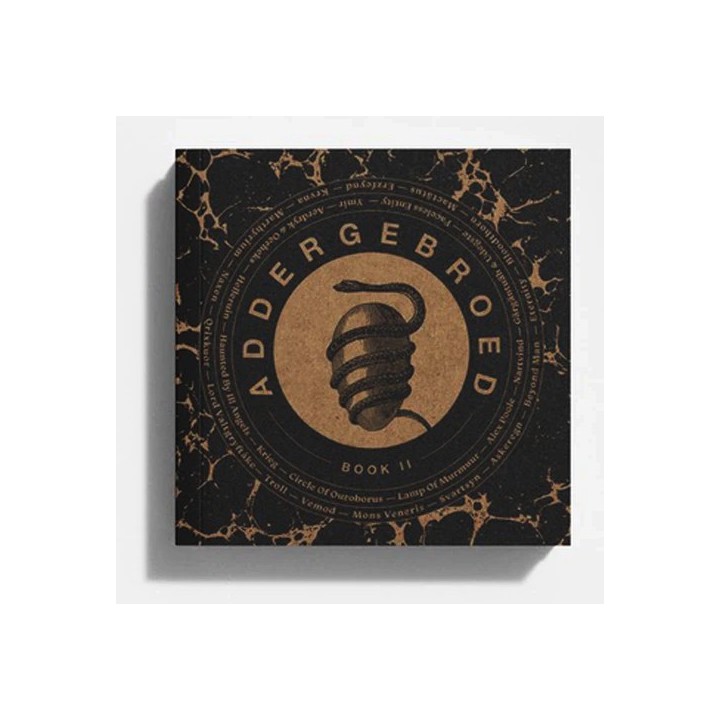 Addergebroed Book II with CIRCLE OF OUROBORUS  - GÄRGÄNTUÄH - UDEGSTE - HELLERUIN - LAMP OF MURMUUR - MONS VENERIS