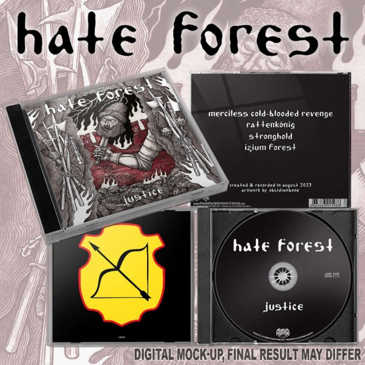 Hate Forest - justice CD