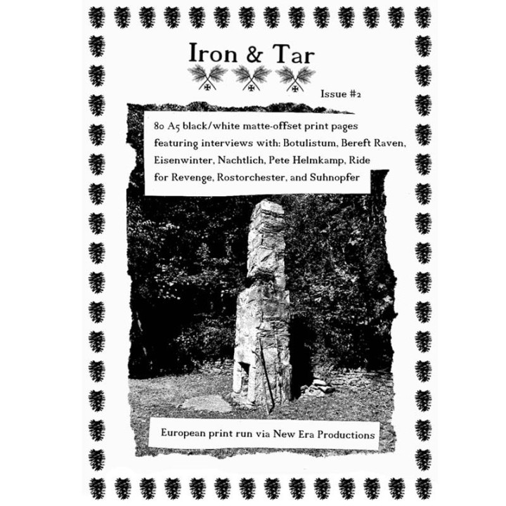 Iron & Tar Magazine II with Eisenwinter, Botulistum, Nächtlich, Rostorchester, Ride for Revenge, Sühnopfer, Pete Helkamp