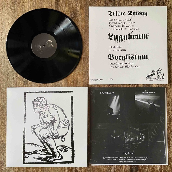 Lugubrum / Botulistum / Triste Saison - split LP (Ltd. 200)