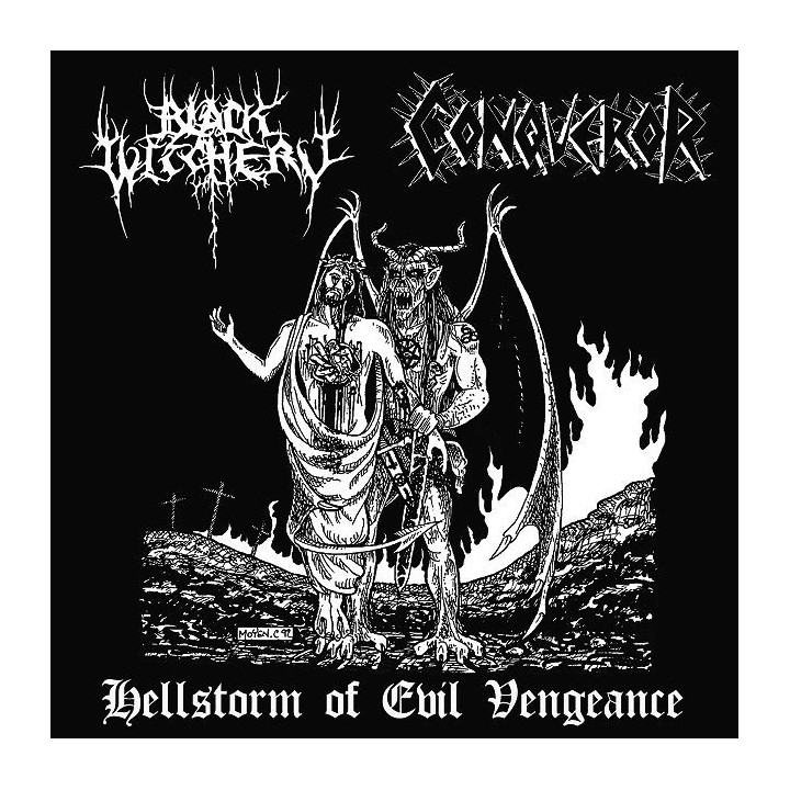 Black Witchery / Conqueror – Hellstorm of Evil Vengeance LP