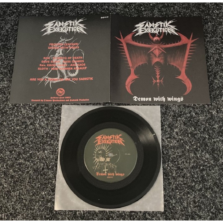 Sadistik Exekution – Demon with Wings 7" EP