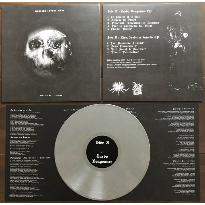 Maeströ Cröque Mört– Planete Putrefaction LP (Grey marble vinyl)