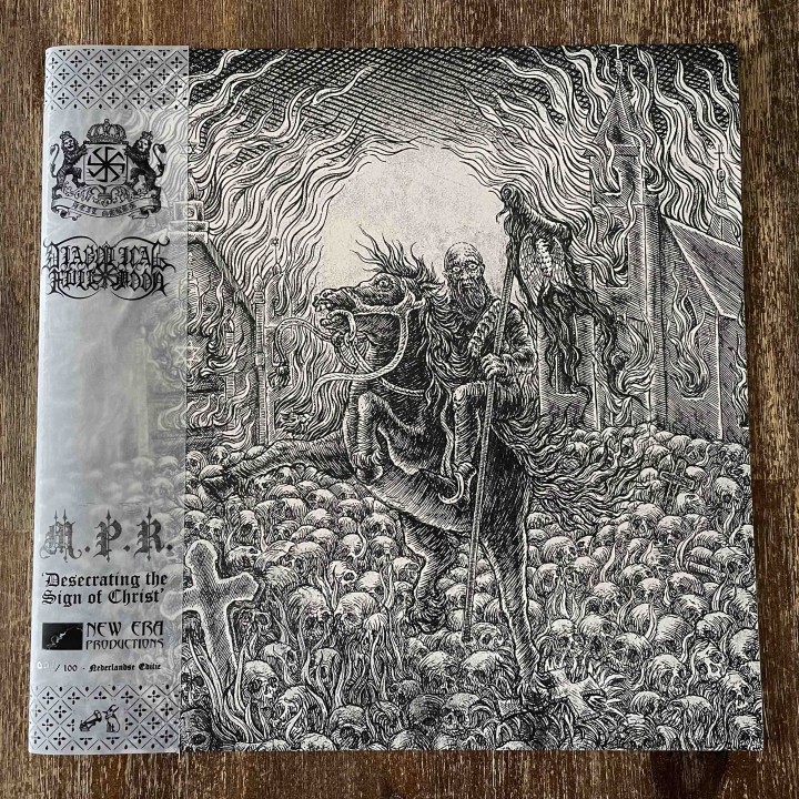 Diabolical Fullmoon - Desecrating the sign of christ LP (Nederlandse versie)