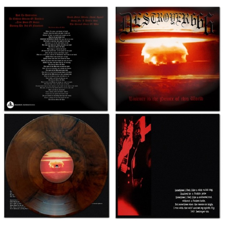 Deströyer 666 - Violence is the Prince of this World LP (Black vinyl)