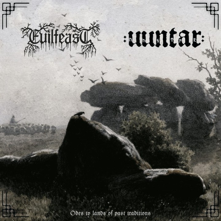 Evilfeast / Uuntar - Odes to lands of past tradition LP