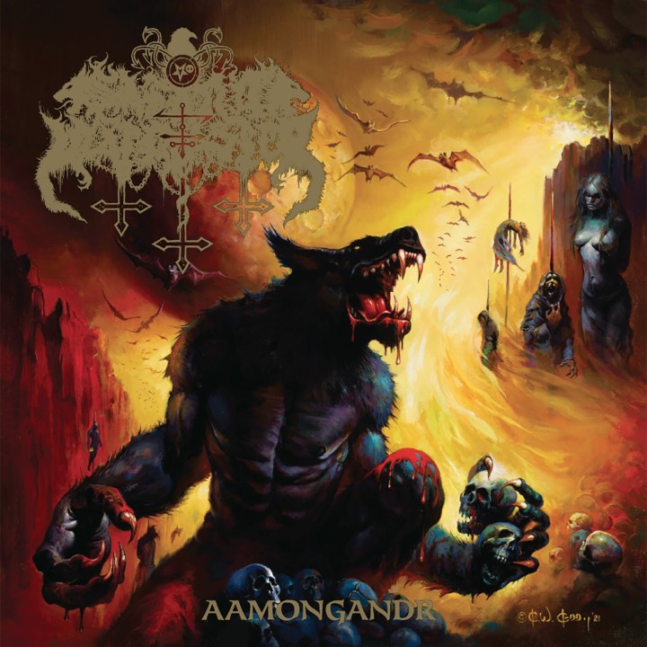 Satanic Warmaster - Aamongandr Gold-CD