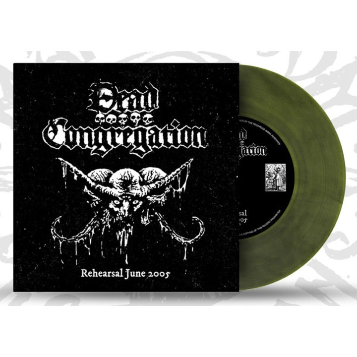 Dead Congregation DEAD CONGREGATION - Rehearsal June 2005 7"EP (colored vinyl)