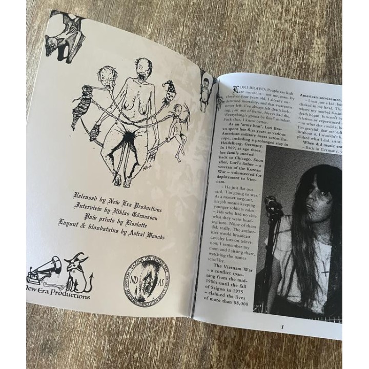 Nuclear Death Booklet + 7" EP