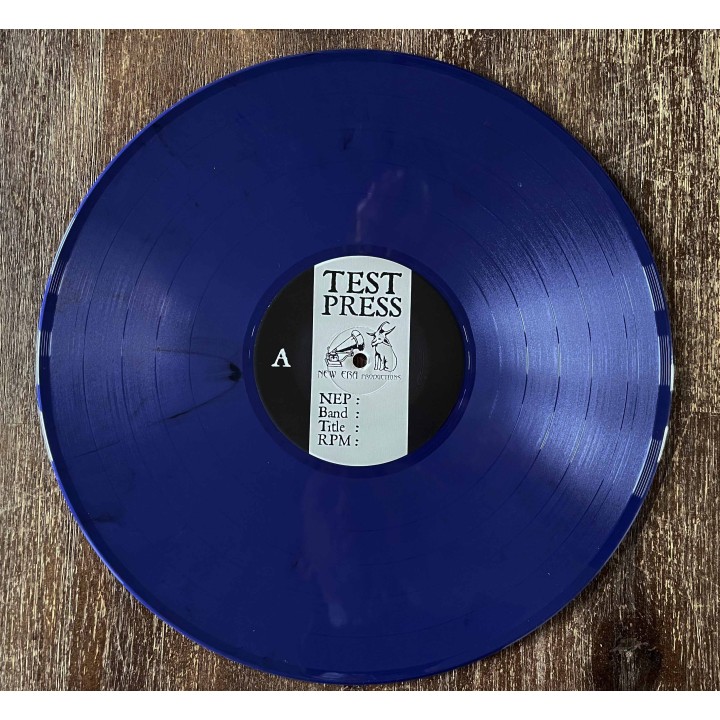 Funeral Winds - Nexion XUL: The Cursed Bloodline Test-press LP (Blue vinyl)