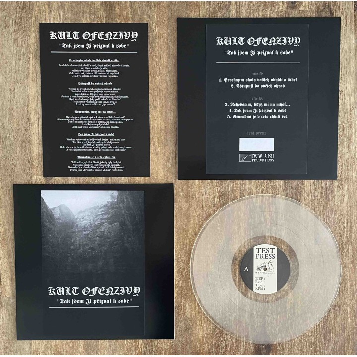 Kult Ofenzivy - Tak Jsem Ji Přizval k Sobě Test-press LP