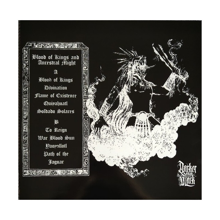 Maquahuitl ‎– At The Altar Of Mictlampa LP (Blue marble vinyl)