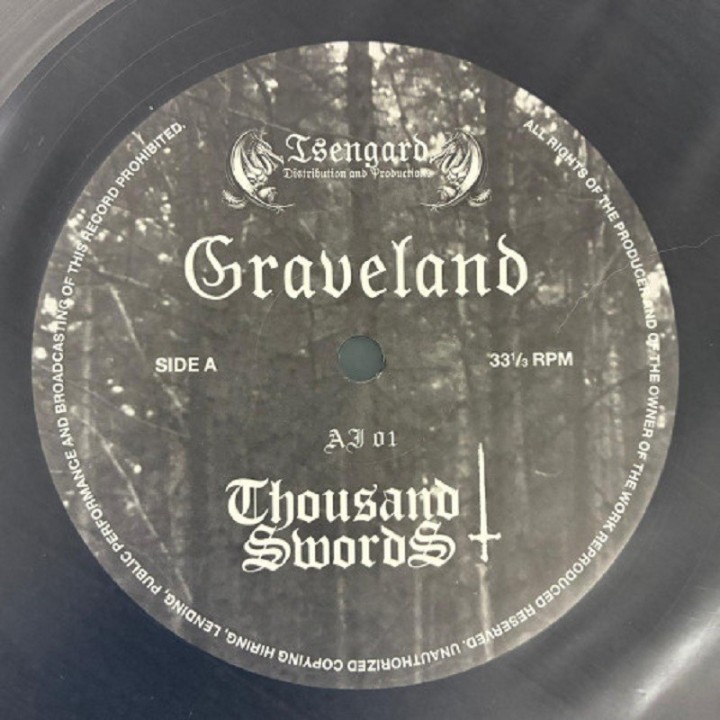 Graveland - Thousand Swords LP (Isengard Edition)