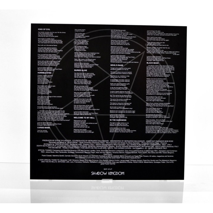 Death SS - Black Mass LP (Blood splatter vinyl)