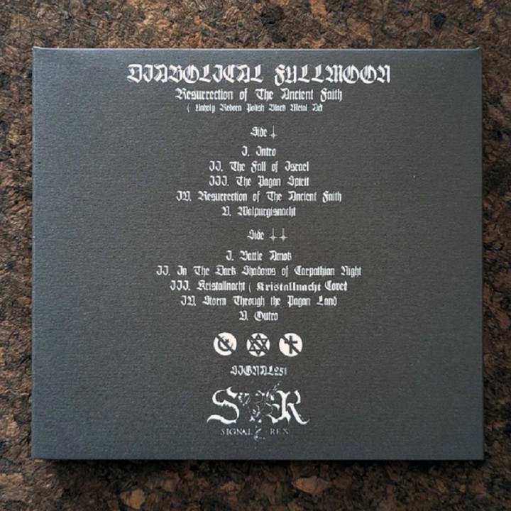 Diabolical Fullmoon - Resurrection of The Ancient Faith Digipak-CD (GOLD DISC)