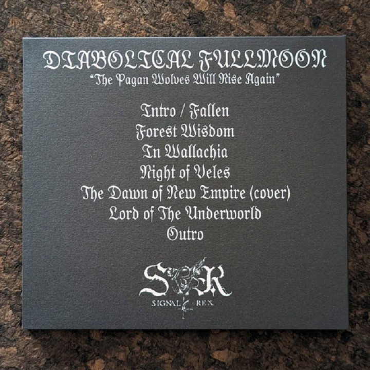 Diabolical Fullmoon - The Pagan Wolves Will Rise Again CD (GOLD DISC)