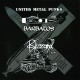 Barbatos / Blizzard ‎– United Metal Punks 10" MLP (red-black splatter vinyl lts.