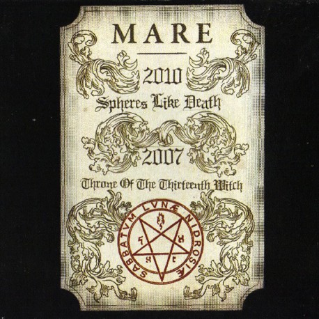Mare - Spheres Like Death & Throne Of The Thirteenth Witch Digipak-CD (restock)