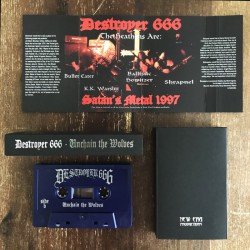 Deströyer 666 ‎– Unchain The Wolves Slipcased-TAPE
