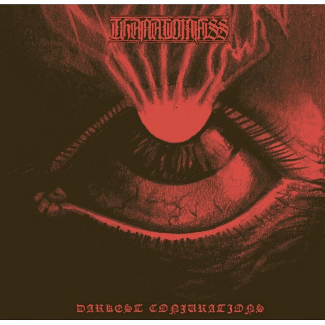Thanatomass - Darkest Conjurations  LP (Red/black vinyl)