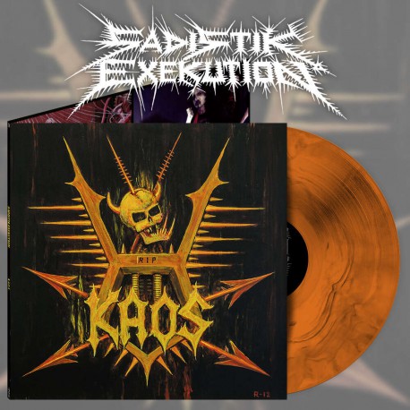 Sadistik Exekution - KAOS LP (Orange marble vinyL)