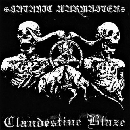 Satanic Warmaster / Clandestine Blaze - Split Digipak-CD