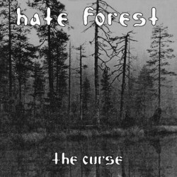 Hate Forest - The Curse LP (White/Black/Blue Super Marble vinyl)