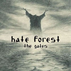 Hate Forest - The Gates LP (White/Black/Blue Super Marble vinyl)