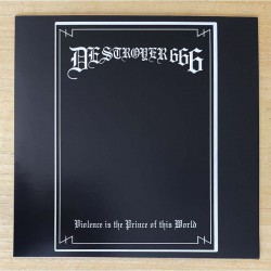 Deströyer 666 - Violence Is The Prince Of This World Test-press LP (Red vinyl)