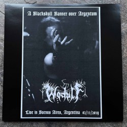 Wodulf - A Black Skull Banner over Argentum Test-press LP (Silver vinyl)
