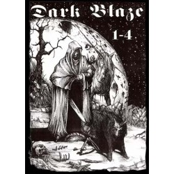 Dark Blaze 'zine 1 - 4 hardcover BOOK