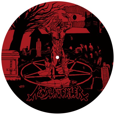 Crucifier / Nunslaughter - Split Picture 7" EP