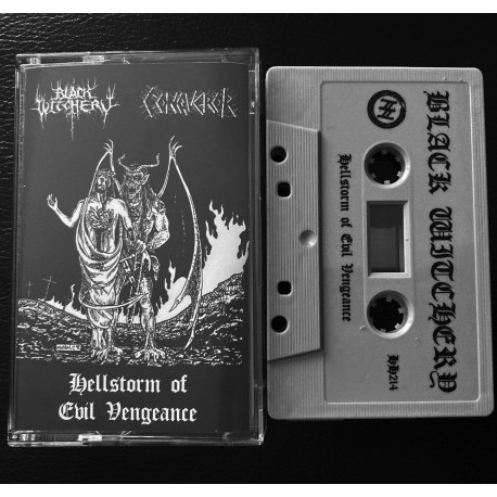 Black Witchery / Conqueror – Hellstorm of Evil Vengeance TAPE