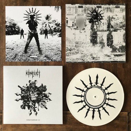 Konflict - Subjugation I and II LP SET (White and black vinyl)