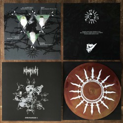Konflict - Subjugation I and II LP SET (White and black vinyl)