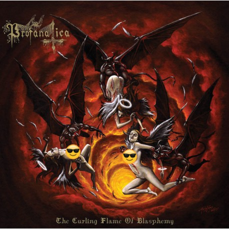Profanatica - The Curling Flame Of Blasphemy CD