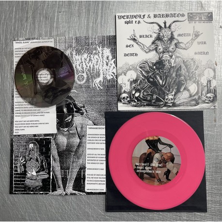 The True Werewolf / Barbatos - Split 7" EP + CD (Colour vinyl)