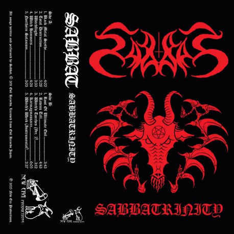 Sabbat - Sabbatrinity TAPE