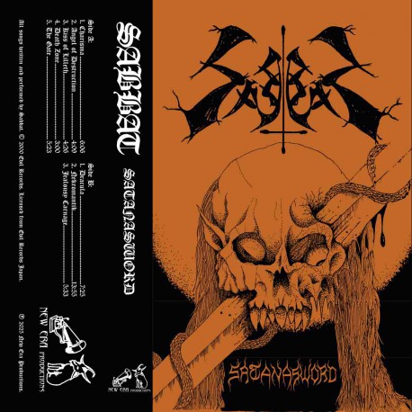 Sabbat - Satanasword TAPE
